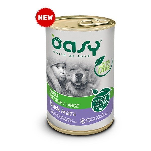 Oasy One Protein Adult Medium/Large Duck