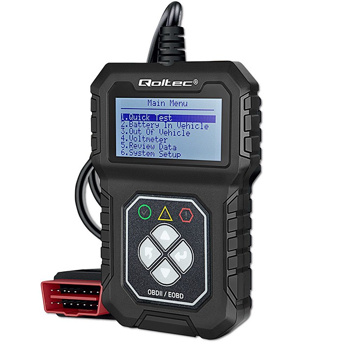 Qoltec OBDII EOBD diagnostic tester ProLine