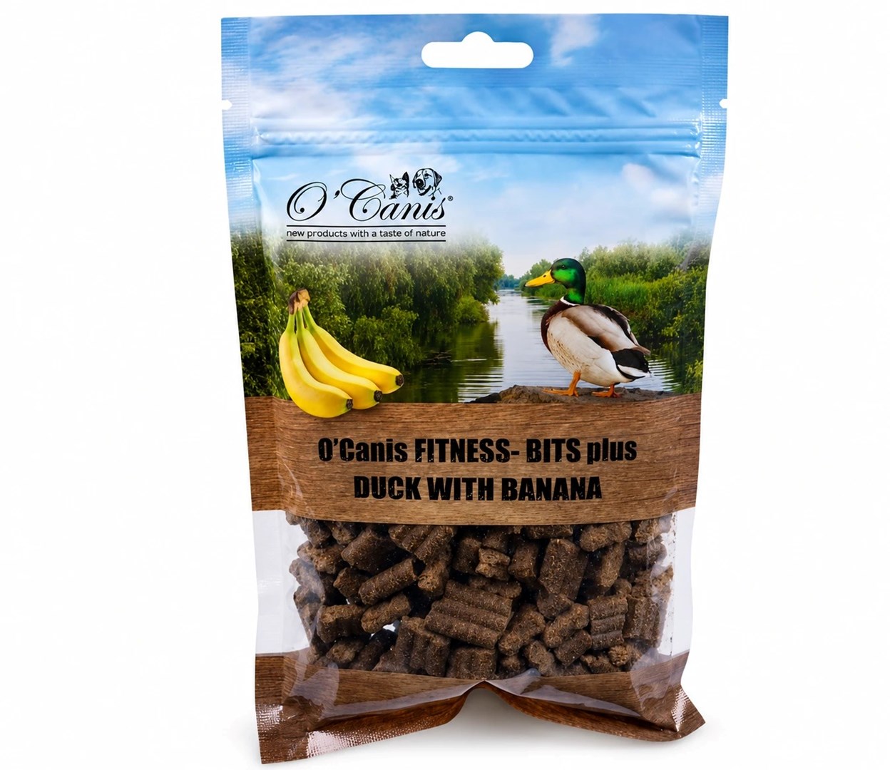 O`Canis Fitness-Bits Plus Duck with banana