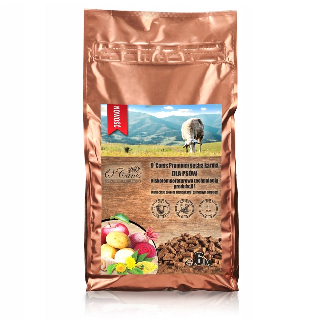 O`Canis Premium Lamb with millet, potatoes