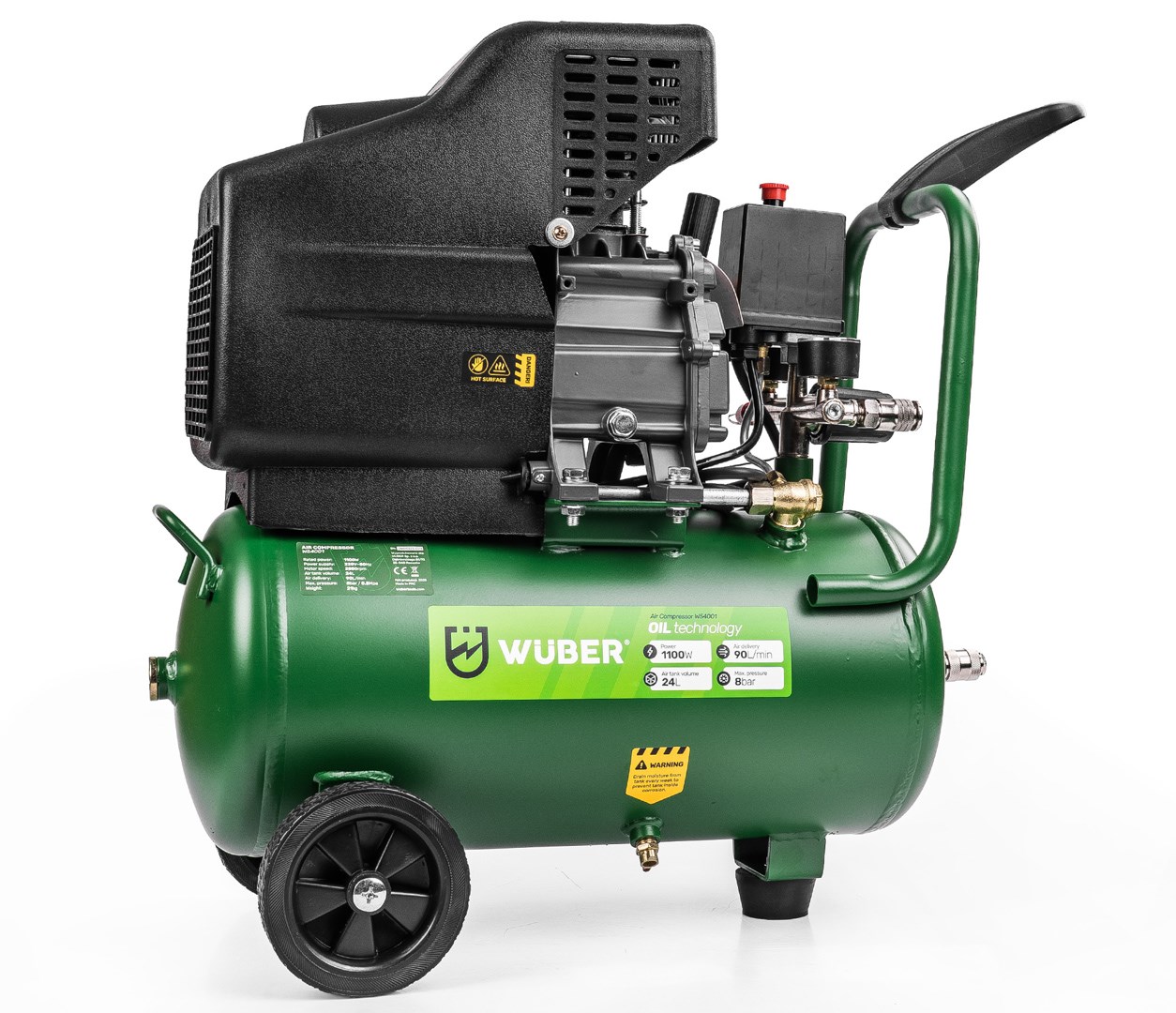 WUBER Oil-lubricated compressor 24 L W54001