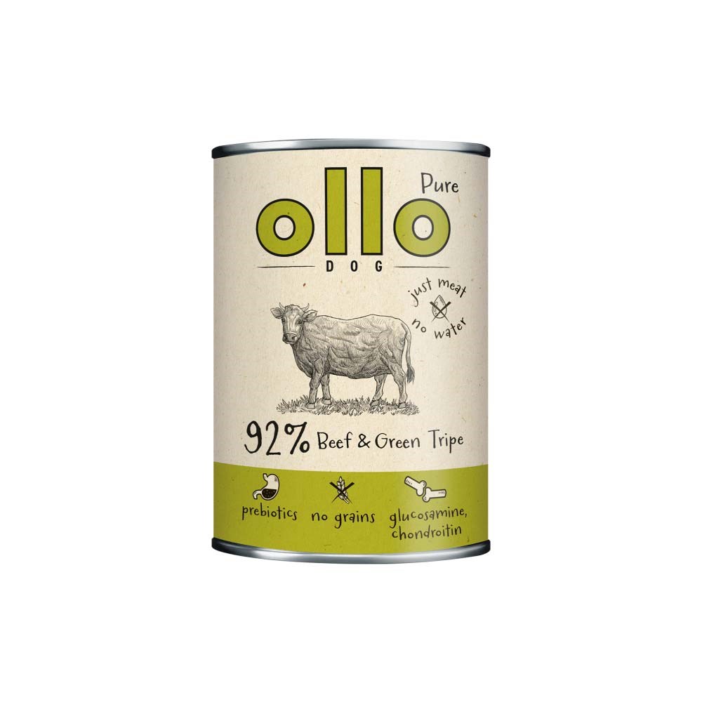 OLLO  Pure Beef and Green tripe