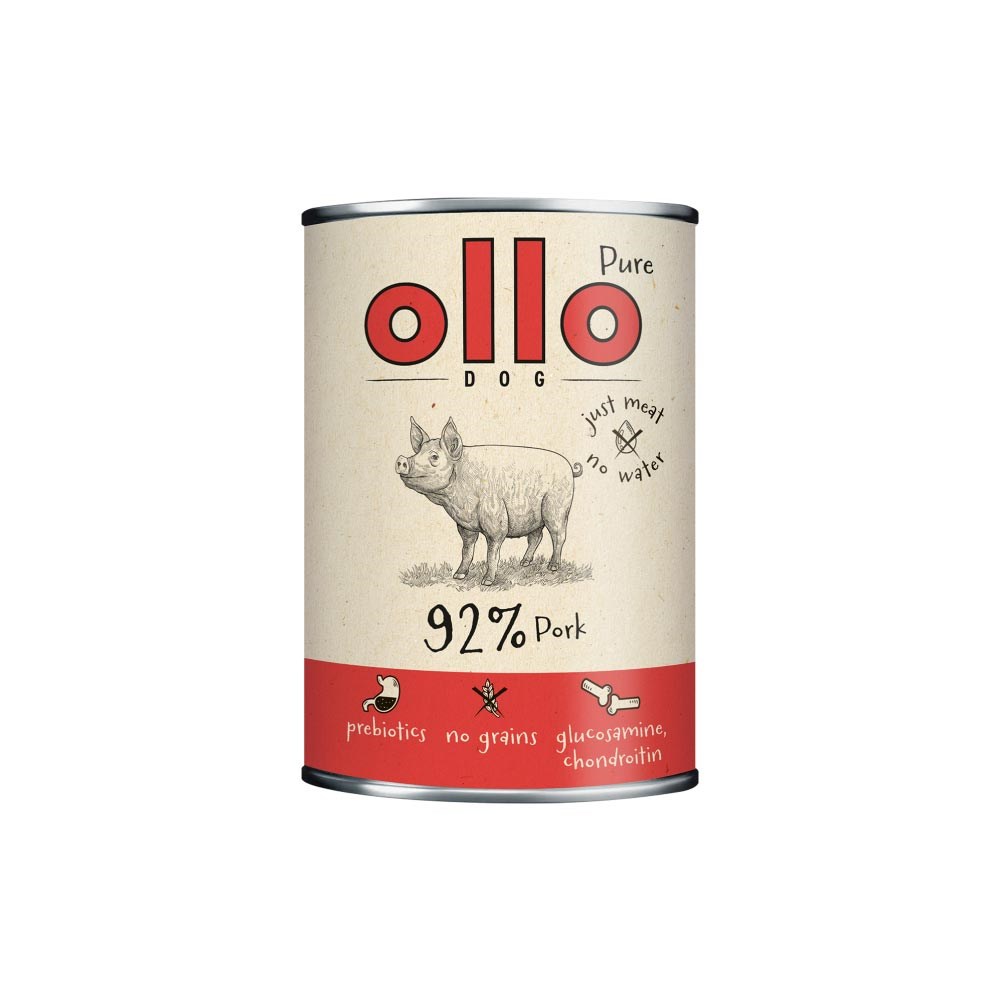 OLLO  Pure Pork - wet dog