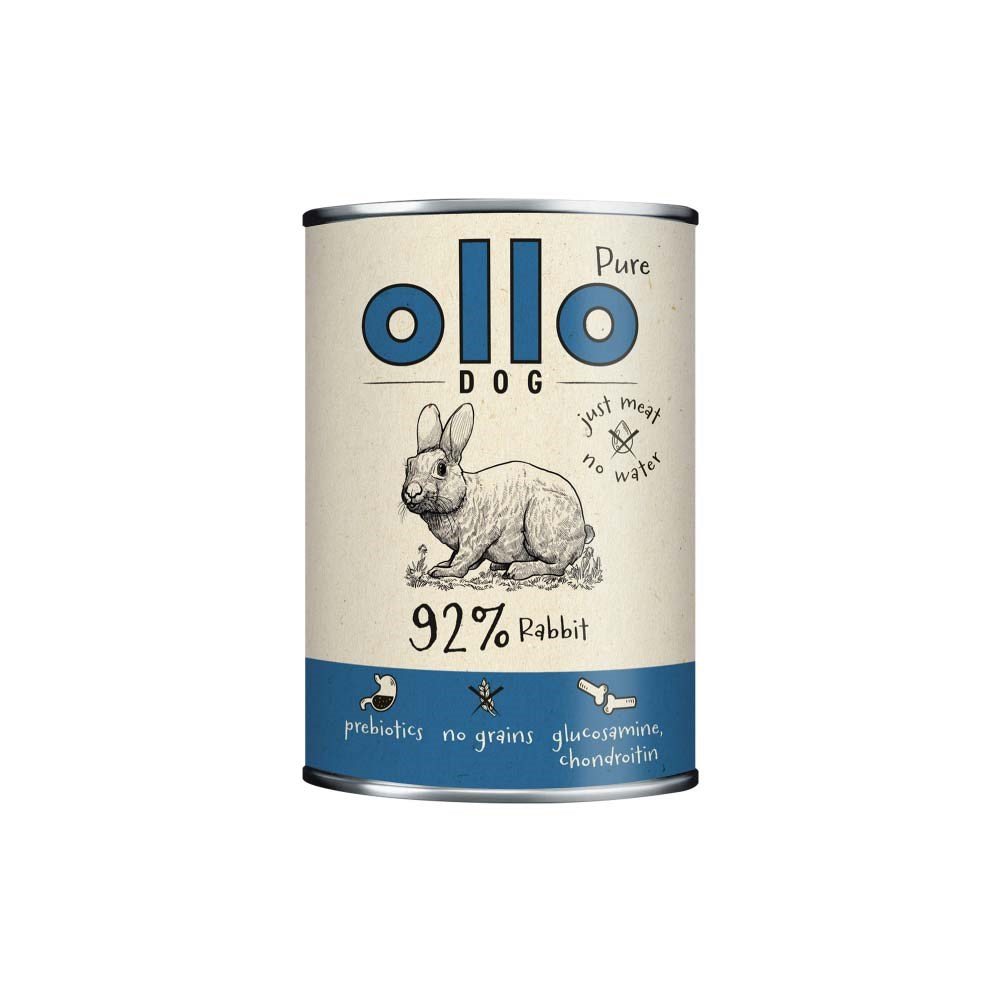 OLLO  Pure Rabbit - wet dog