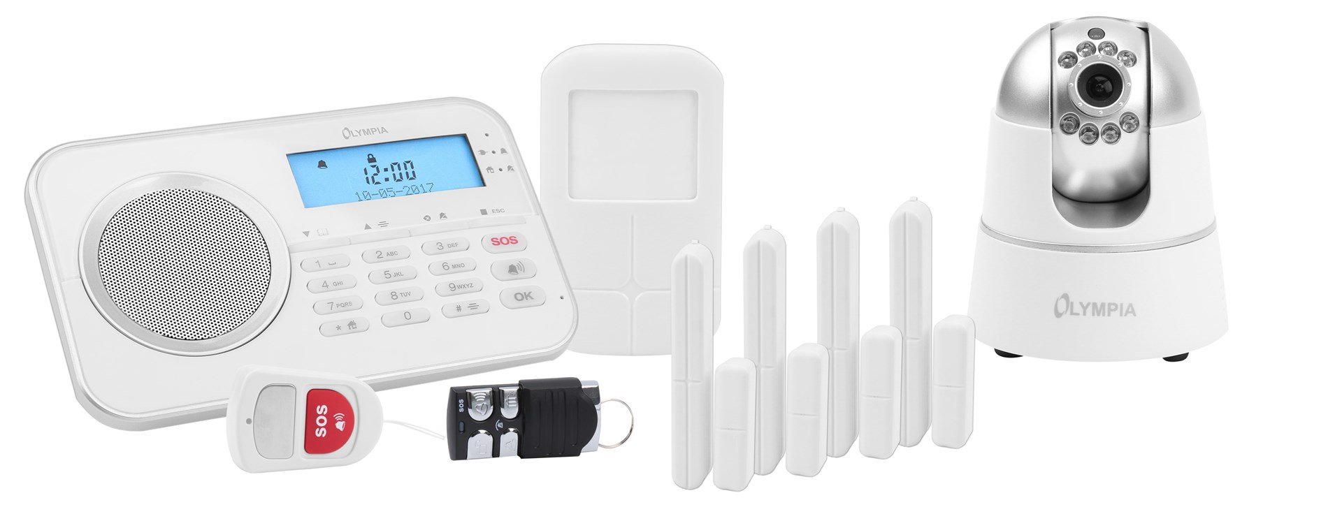 OLYMPIA  Protect 9881 security alarm system