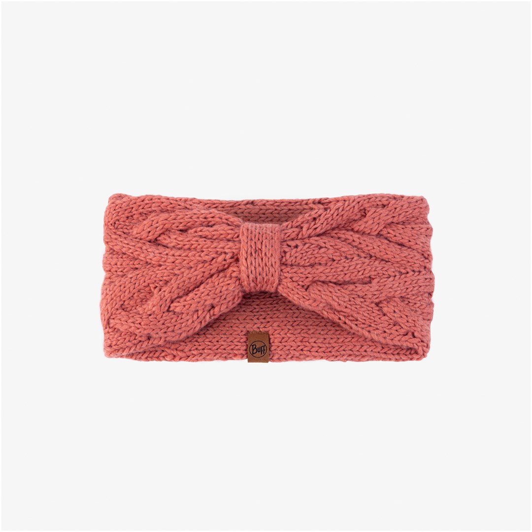 Buff Opaska  KNITTED HEADBAND CARYN CRIMSON