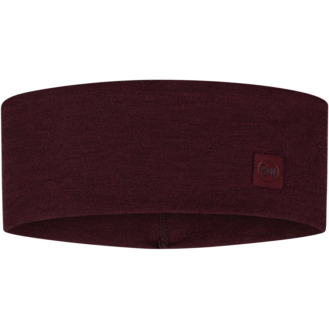 Buff Opaska  MERINO WIDE HEADBAND SOLID