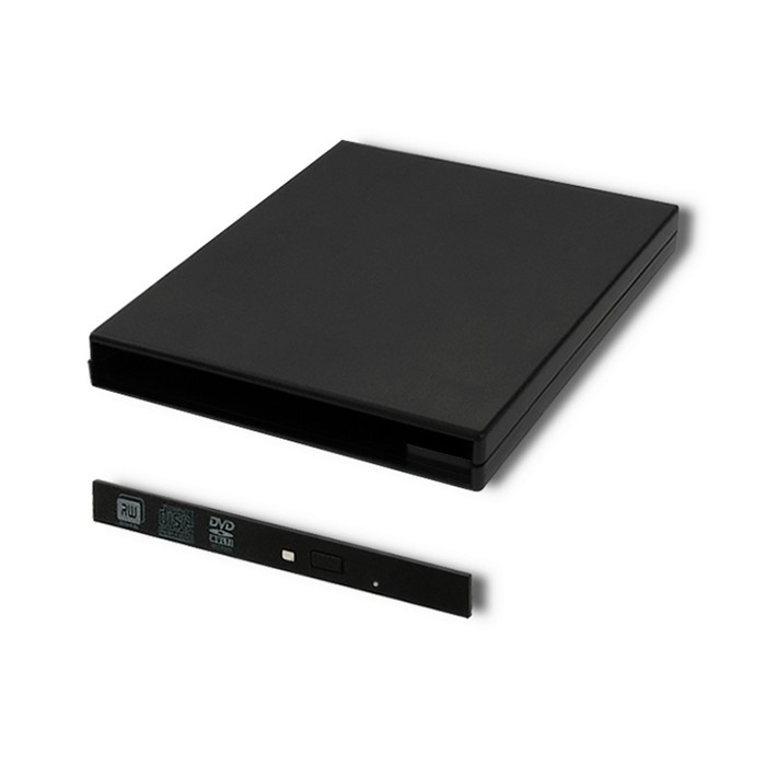 Qoltec Optical driver case CD/ DVD