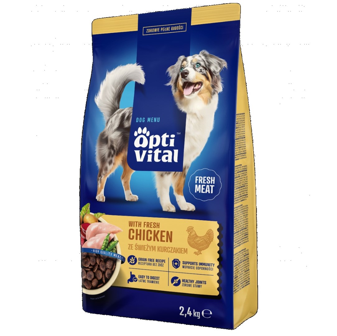 OptiVital  With fresh chicken - dry