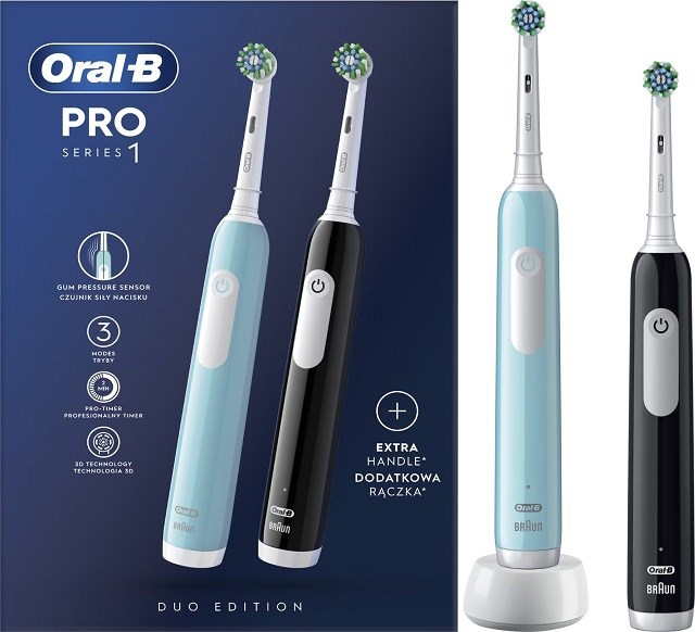 Braun Oral-B PRO1 Duo Pack electric
