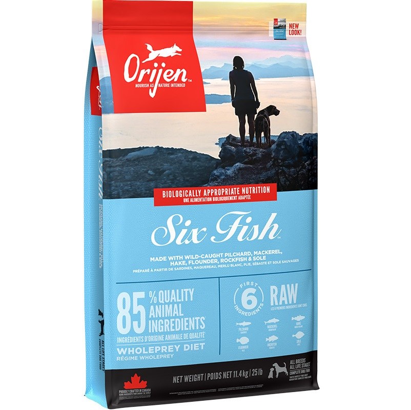 Orijen Six Fish - dry dog