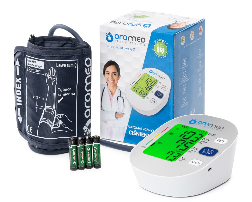 ORO-MED Upper arm blood pressure monitor