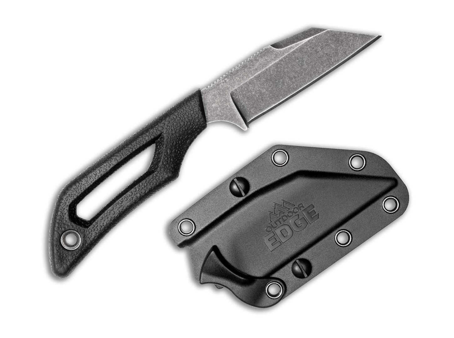 Outdoor Edge  Pivot Knife Wharncliffe Black