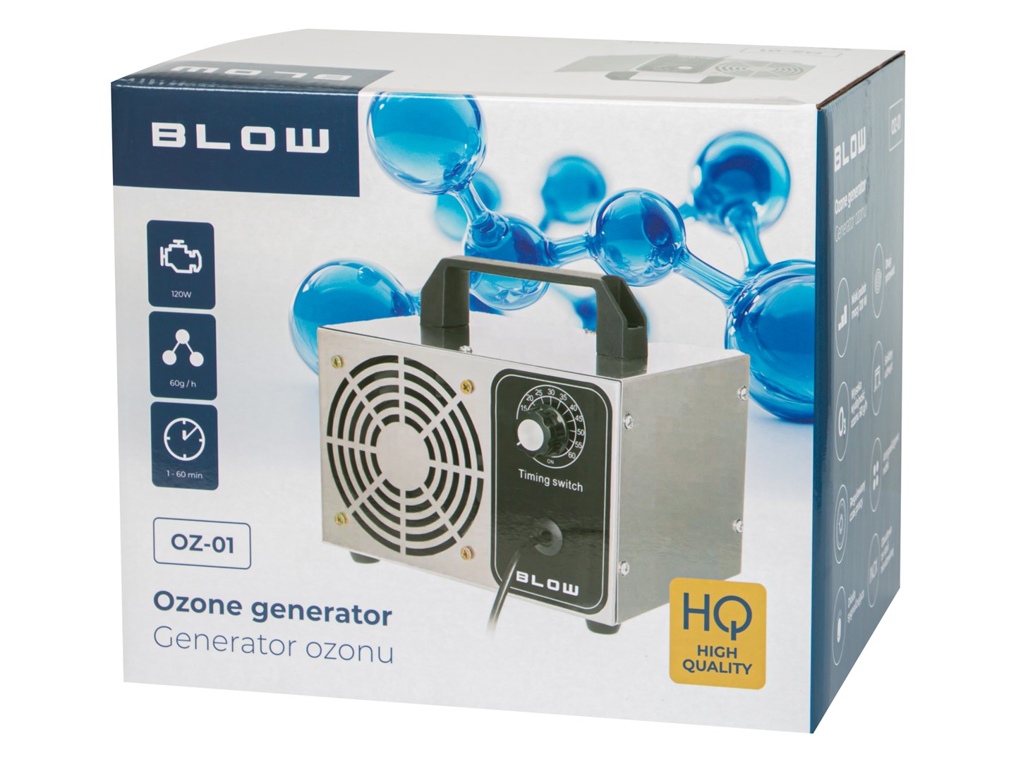 BLOW Ozone generator OZ-01 ozonator 60