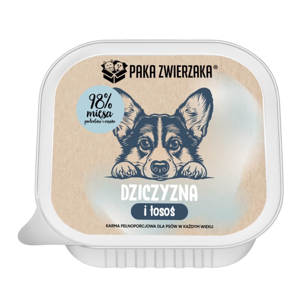 PAKA ZWIERZAKA Game and salmon -
