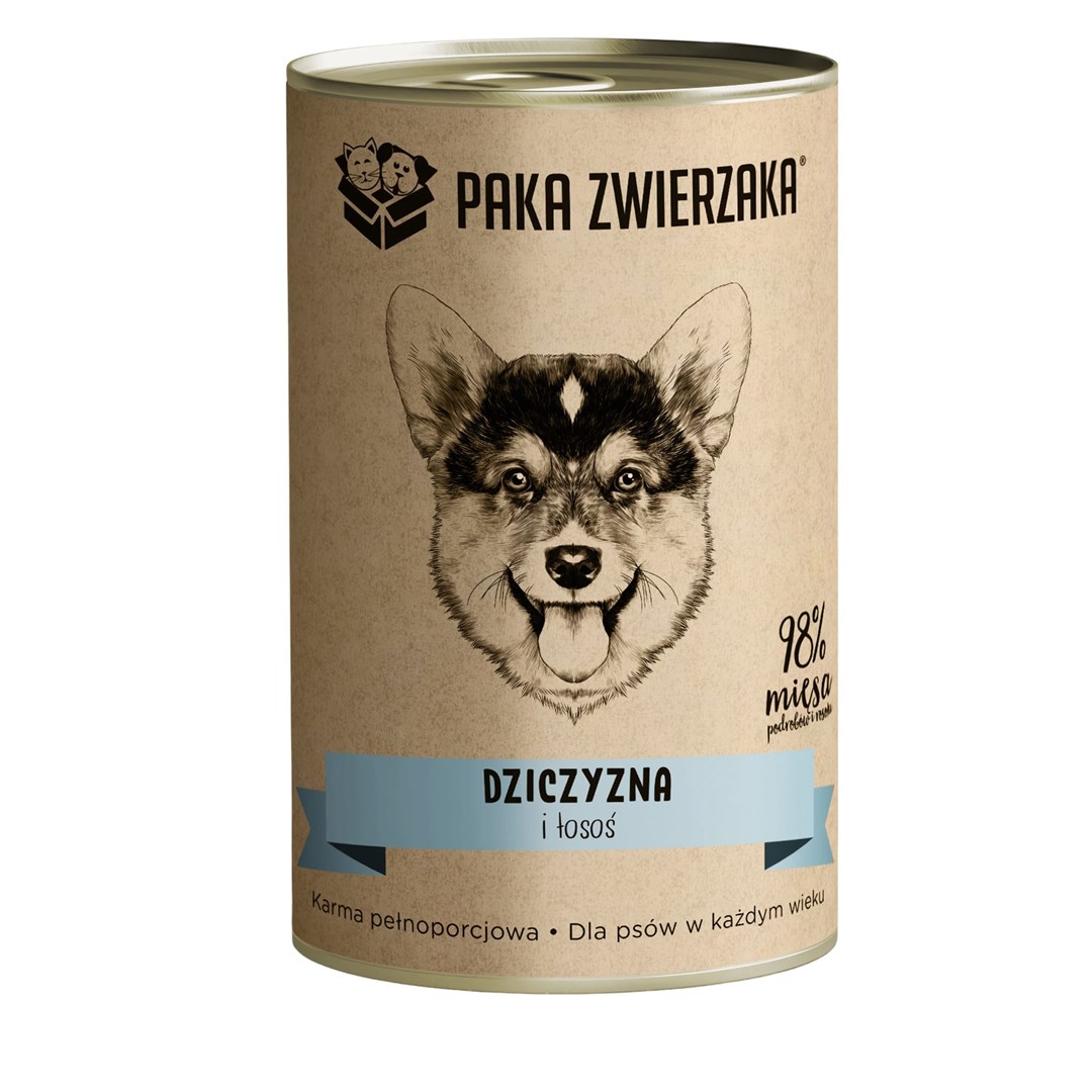 PAKA ZWIERZAKA  Game and salmon -