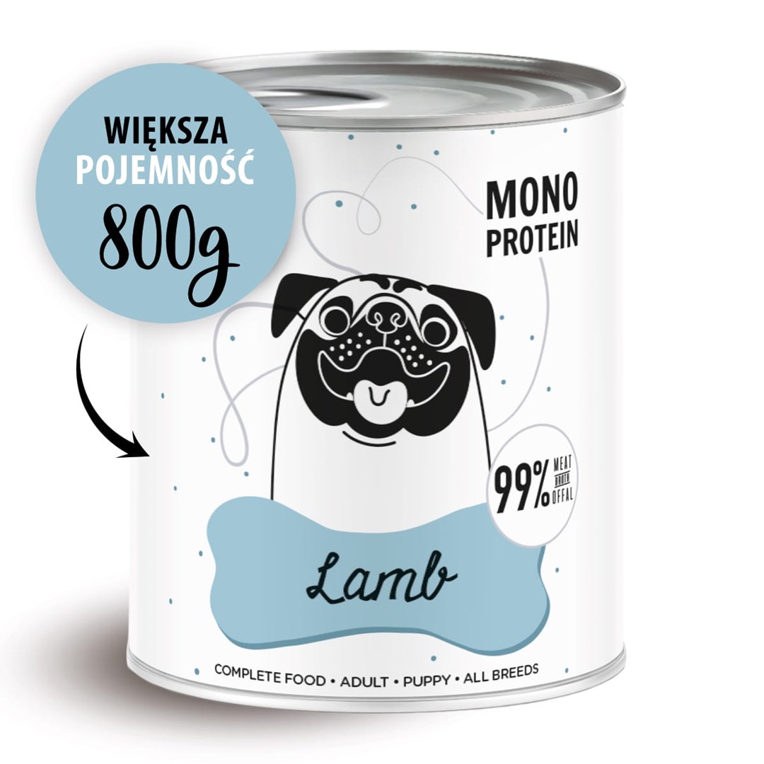 PAKA ZWIERZAKA  Pepe Lamb - wet
