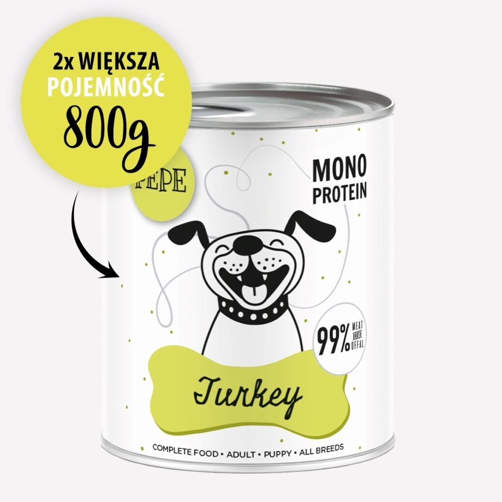 PAKA ZWIERZAKA  PEPE Turkey mono -