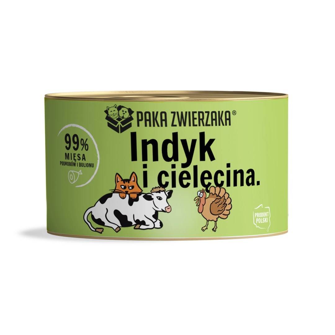 PAKA ZWIERZAKA Turkey with veal -