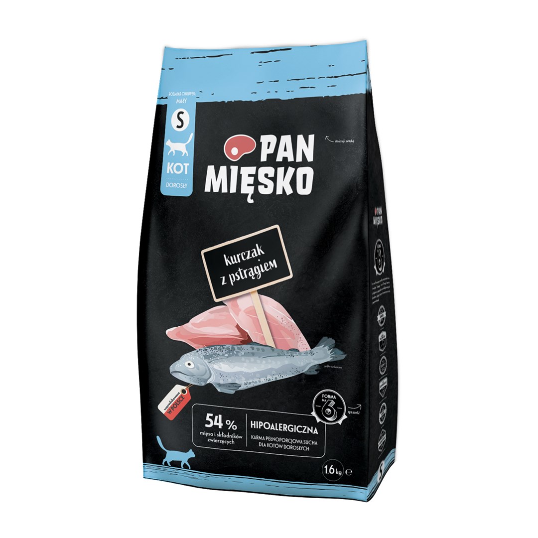 PAN MIĘSKO  Chicken with trout S