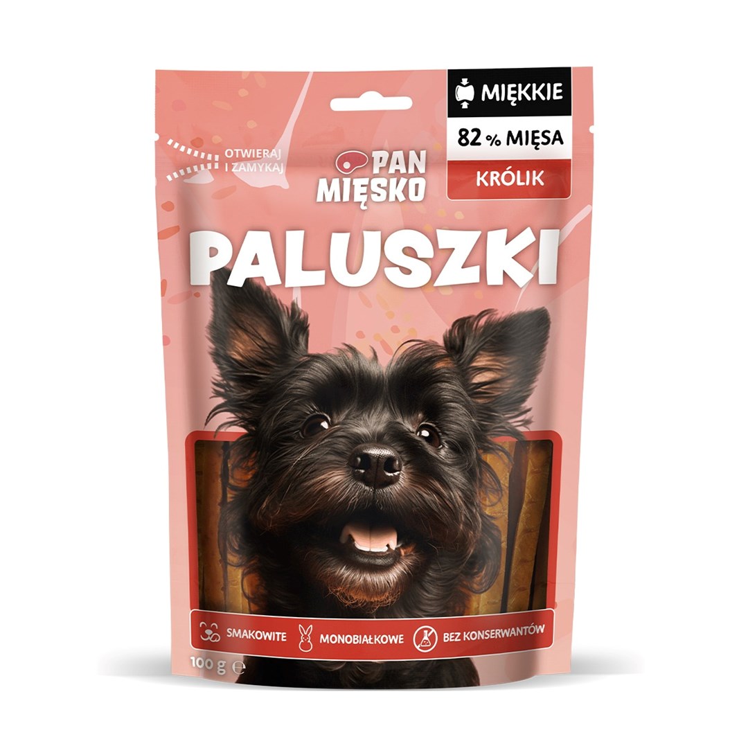 PAN MIĘSKO Sticks Rabbit - dog