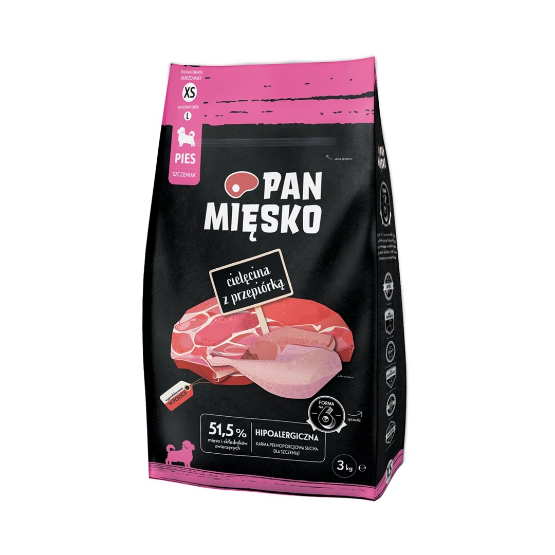 PAN MIĘSKO  Veal with quail XS