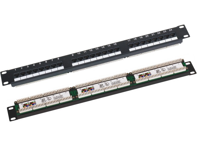 Q-LANTEC Patchpanel UTP cat.6 19-inch