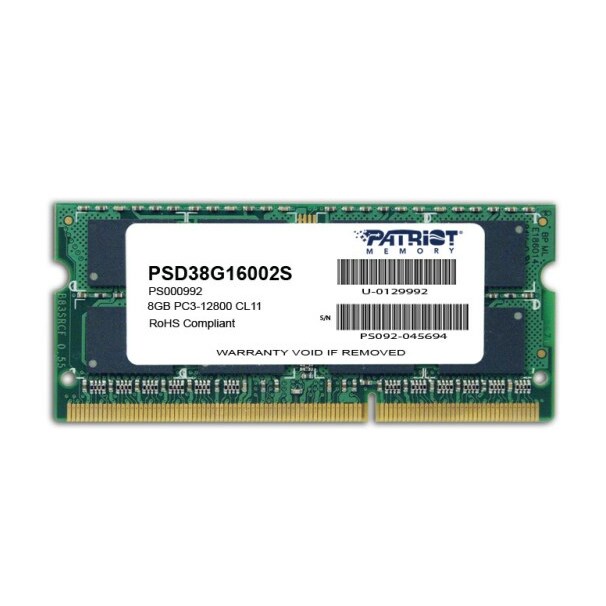 Patriot Memory  Ultrabook DDR3 SODIMM 8GB