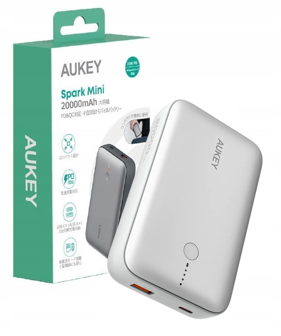 AUKEY PB-Y57 Frozen Whi te Mini