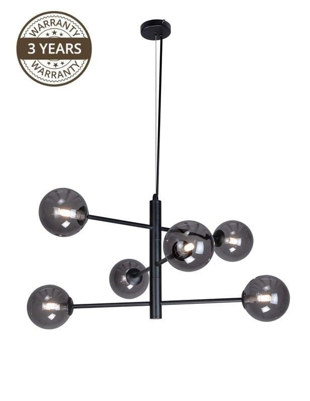 No name Pendant lamp Bolero H1333-6-SM