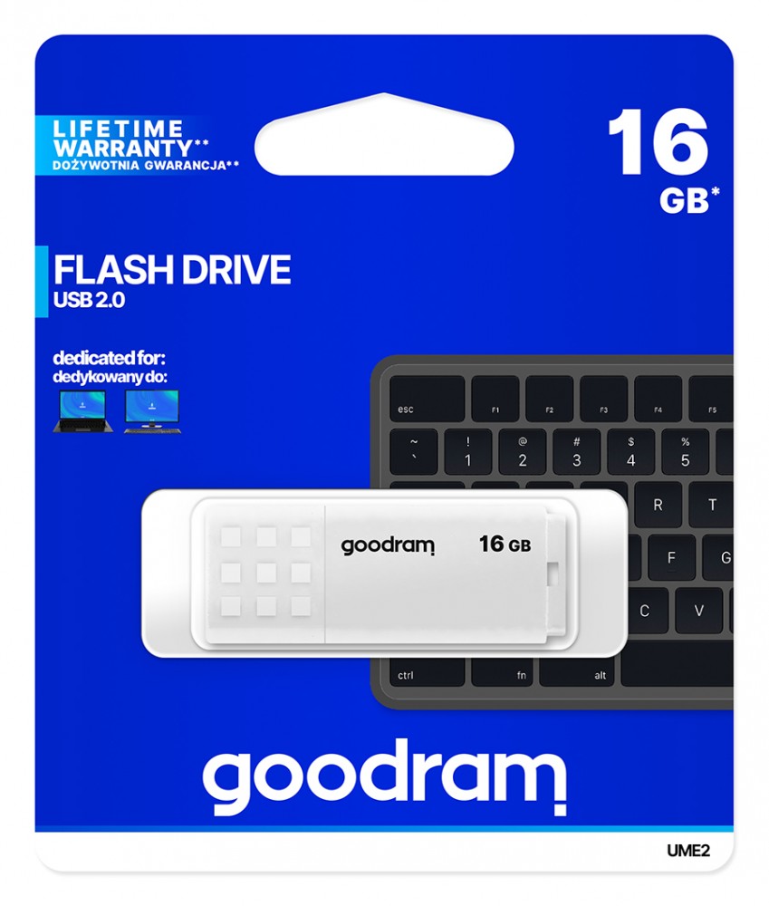 GOODRAM Pendrive UME2 16GB USB 2
