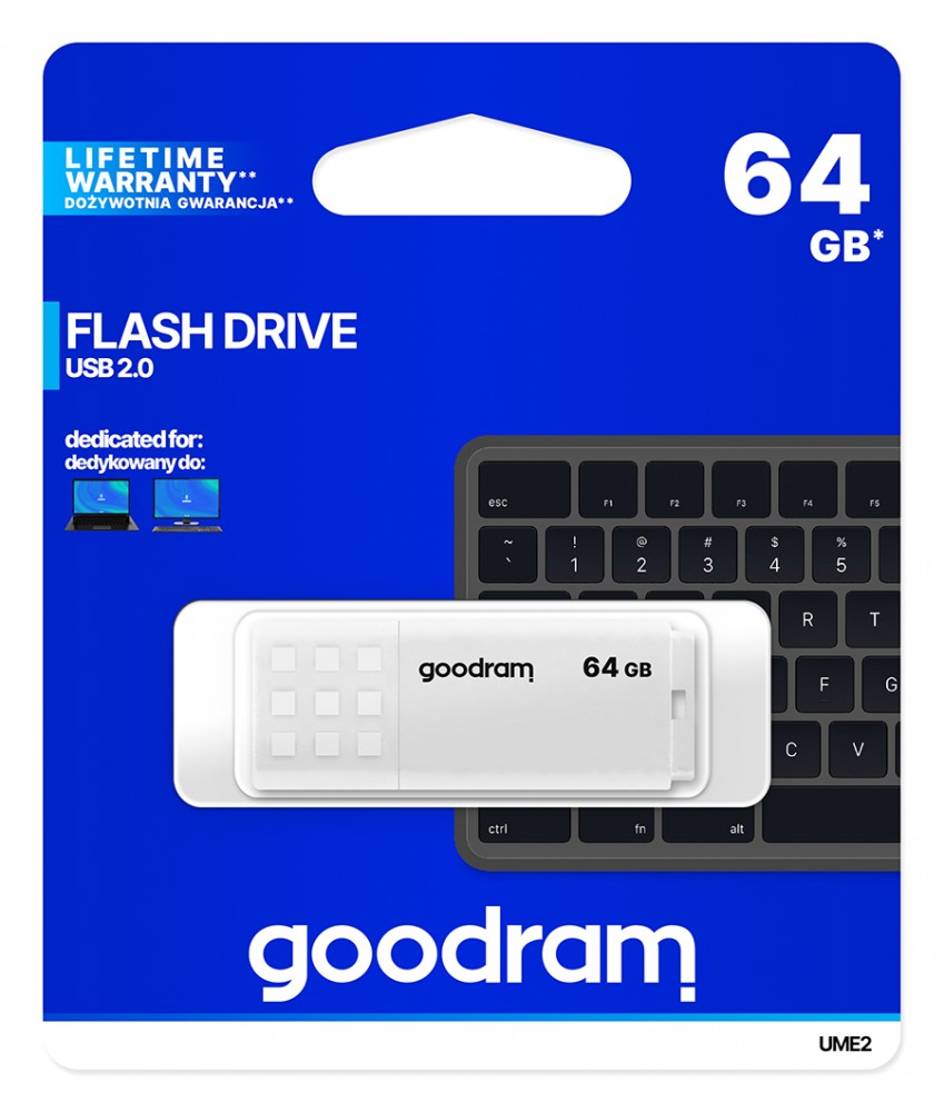 GOODRAM Pendrive UME2 64GB USB 2