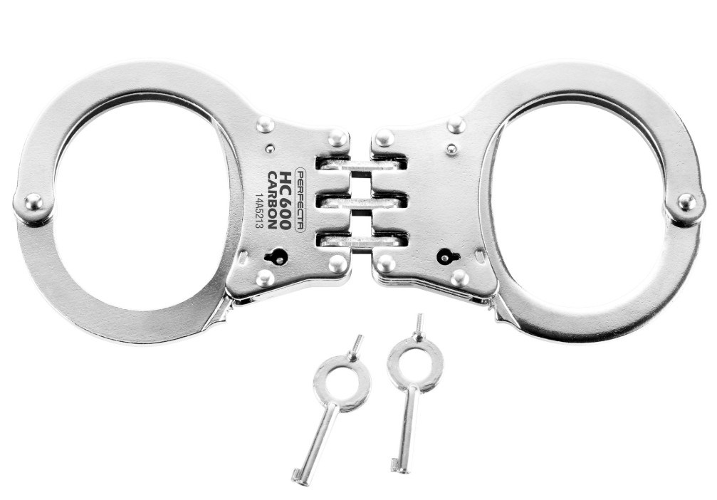 PERFECTA  HC 600 Hinged handcuffs Nickel-plated