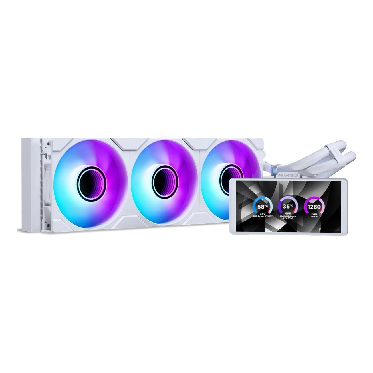 Phanteks Glacier One 360M25 LCD AiO-Wasserkühlung