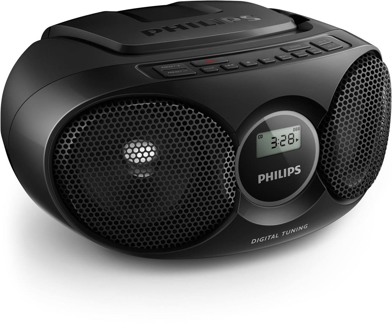 Philips  Radio CD Black AZ215B |