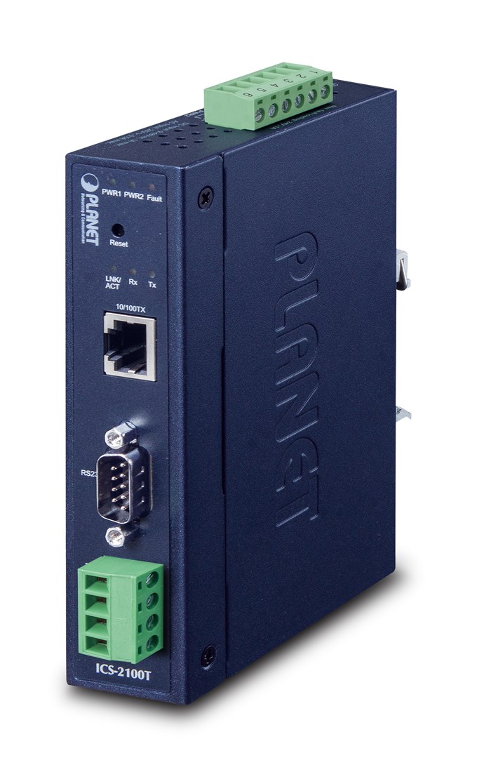 Planet  IP30 Industrial 1-Port serial server