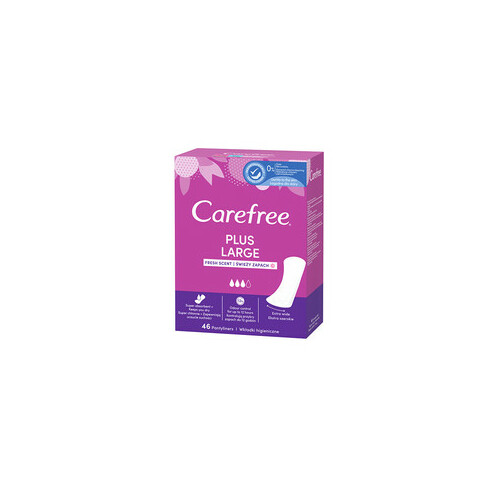Carefree Plus Large Panty liners (Woman