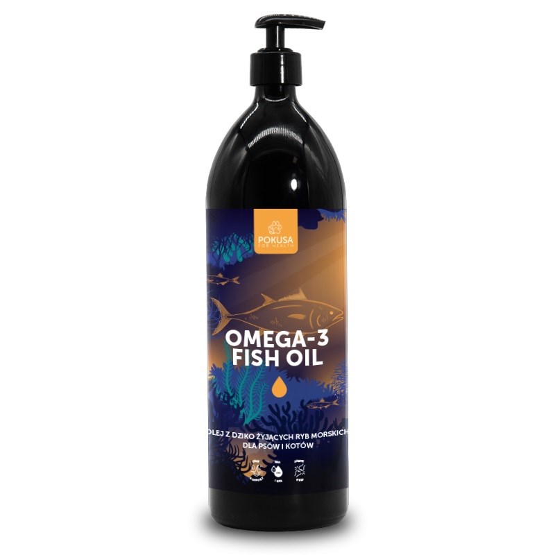 POKUSA  Omega-3 Fish oil - fish