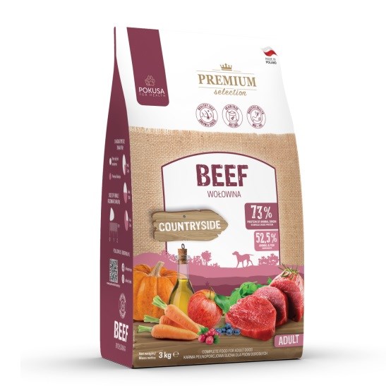 POKUSA Premium Selection Beef Adult -