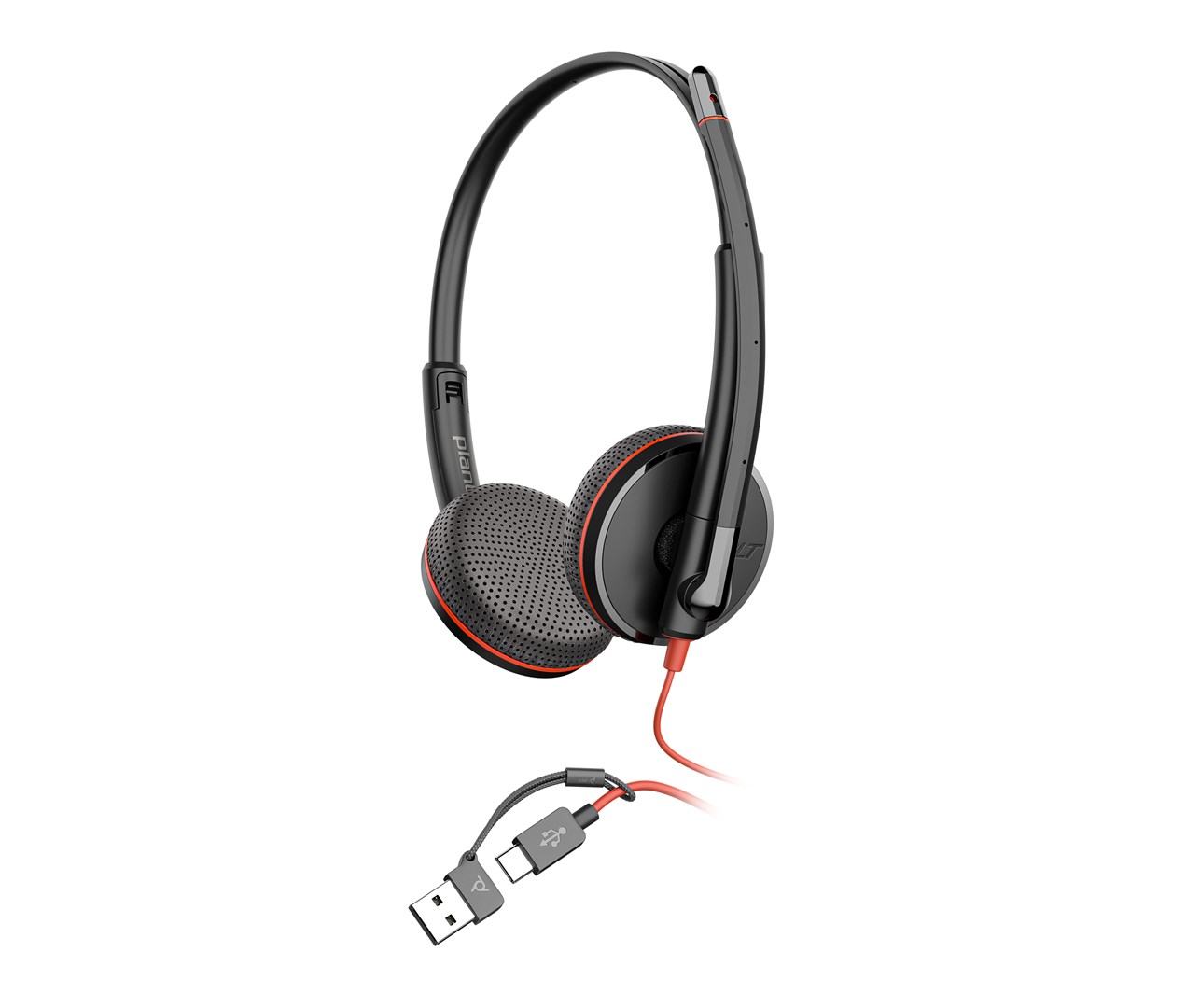 POLY  Blackwire 3225 USB-C/A Headset+3,5mm