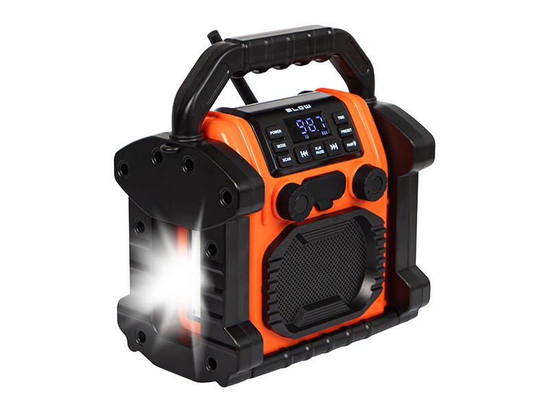 BLOW Portable RA14 AM/FM construction radio