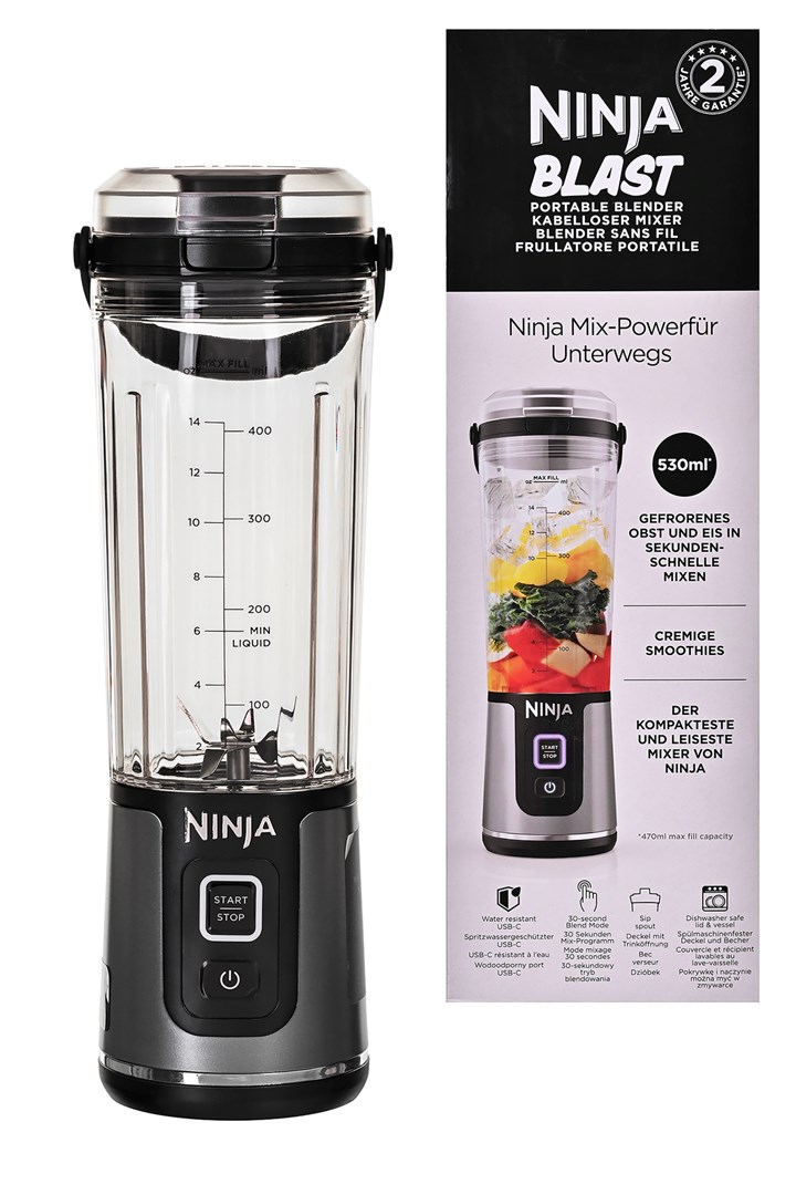 NINJA Portable wireless blender  BC151EUBK |