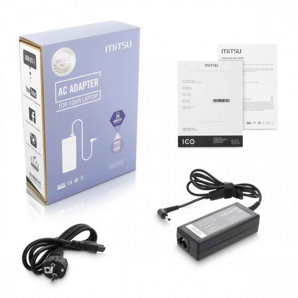 Mitsu  Power adapter 19V 3.42A