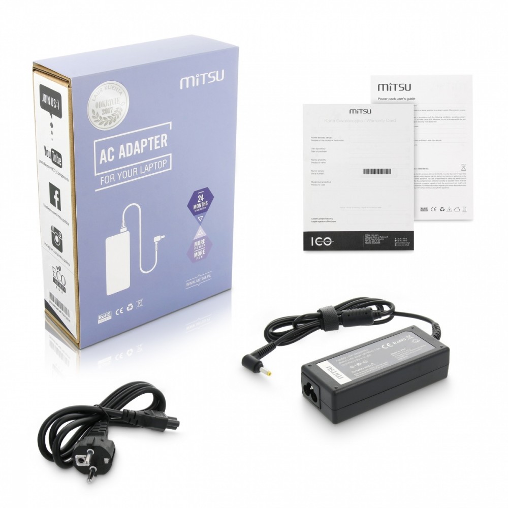 Mitsu  Power adapter 20V 3.25A