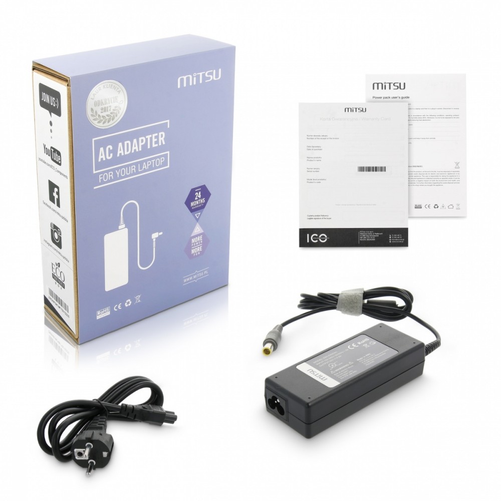 Mitsu  Power adapter 20V 4.5A