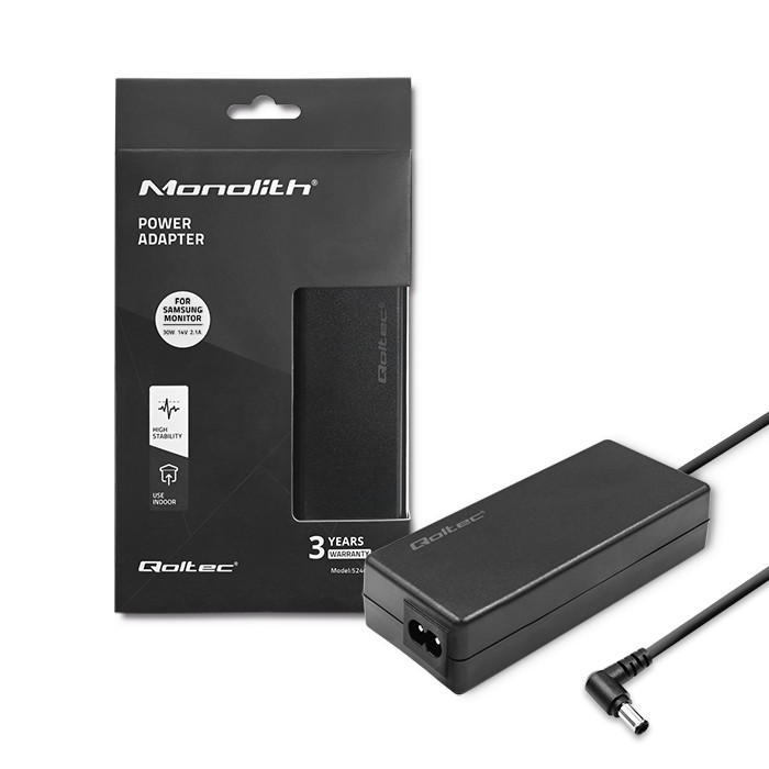 Qoltec Power adapter for Samsung 30W