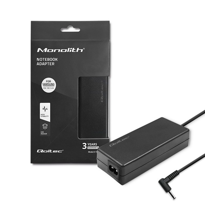 Qoltec Power adapter for Samsung 65W