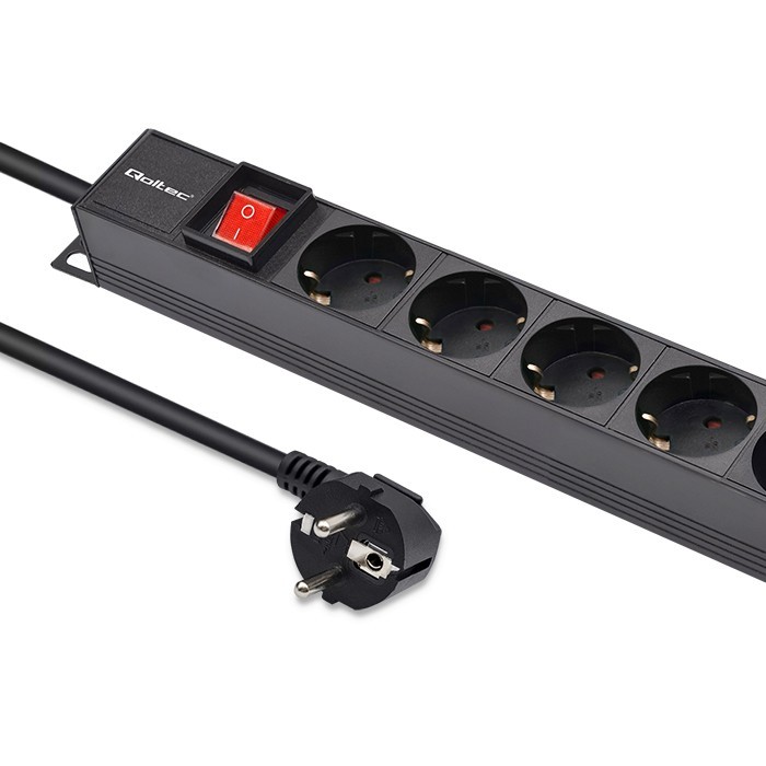 Qoltec  Power strip for RACK 16A