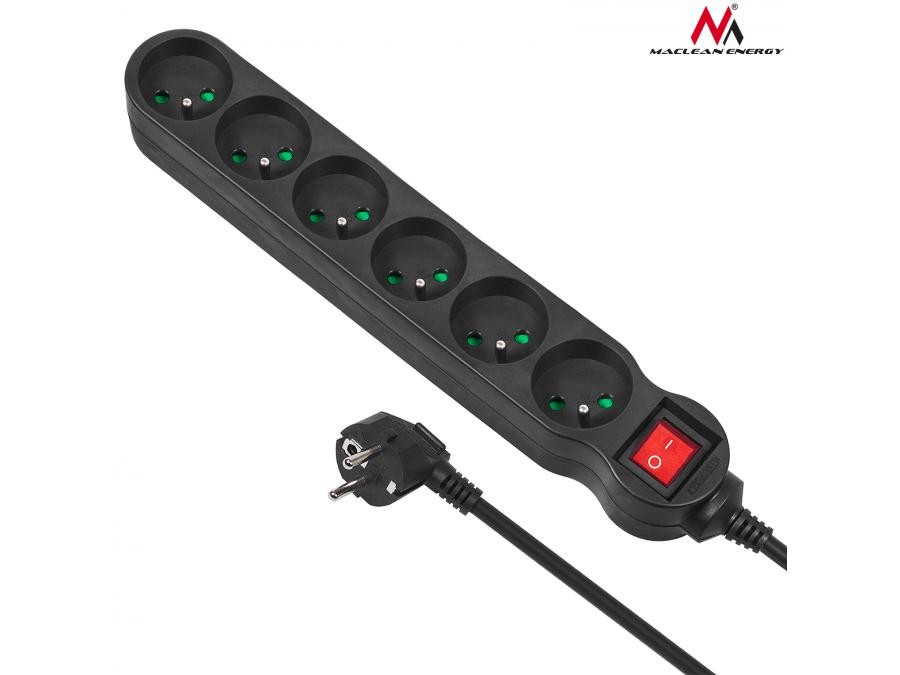 Maclean Power strip MCE188 2300W 5m
