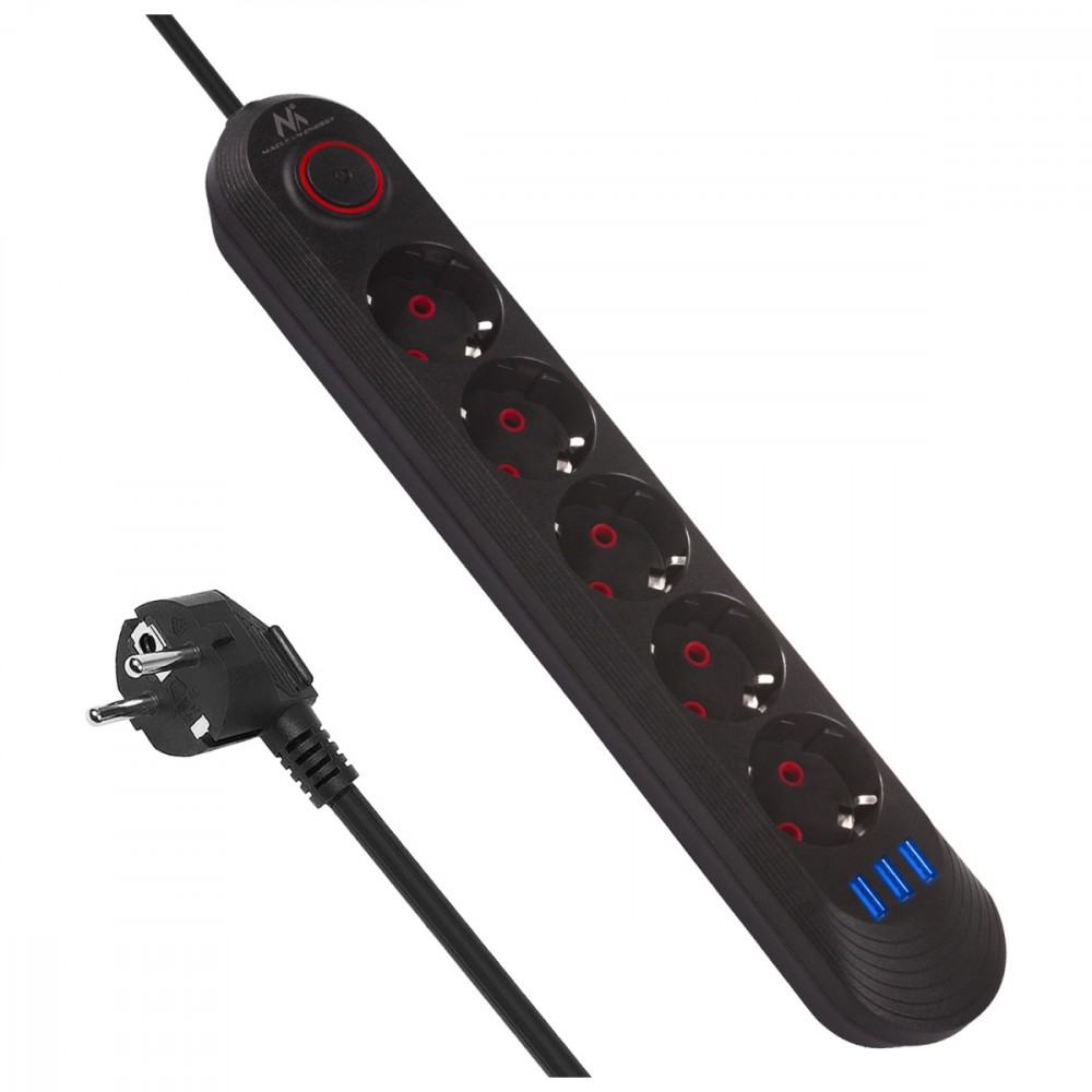 Maclean  Power strip MCE395 B 5